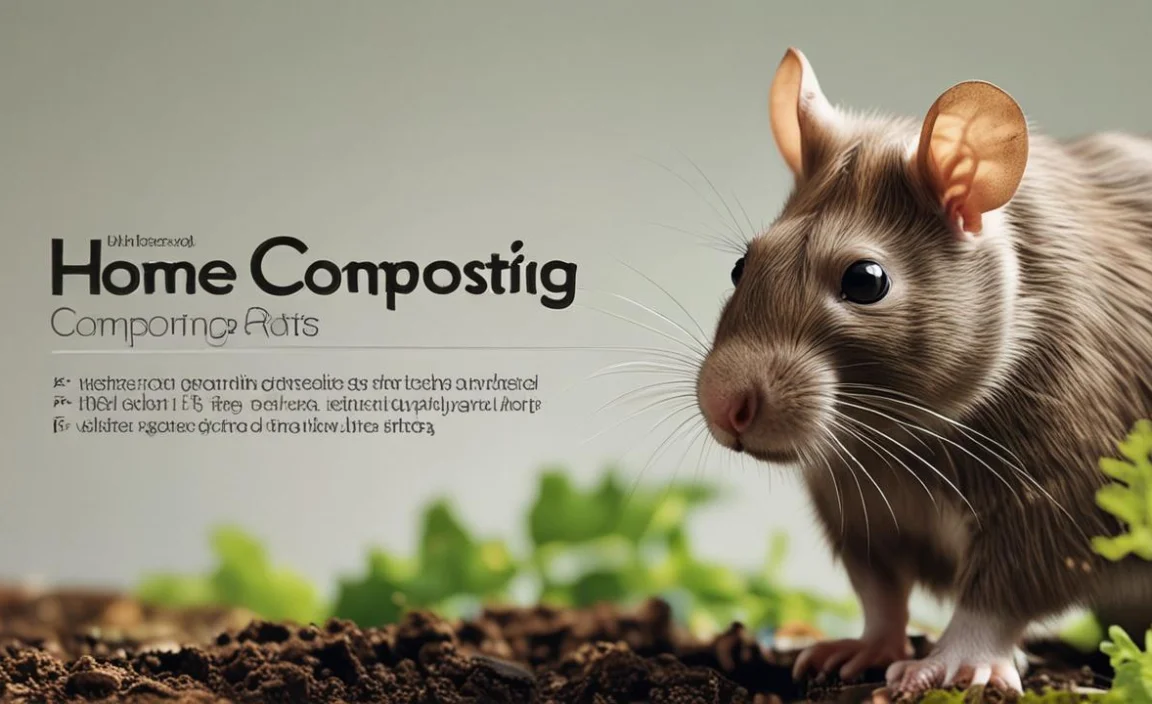Home Composting Rats: Essential Guide