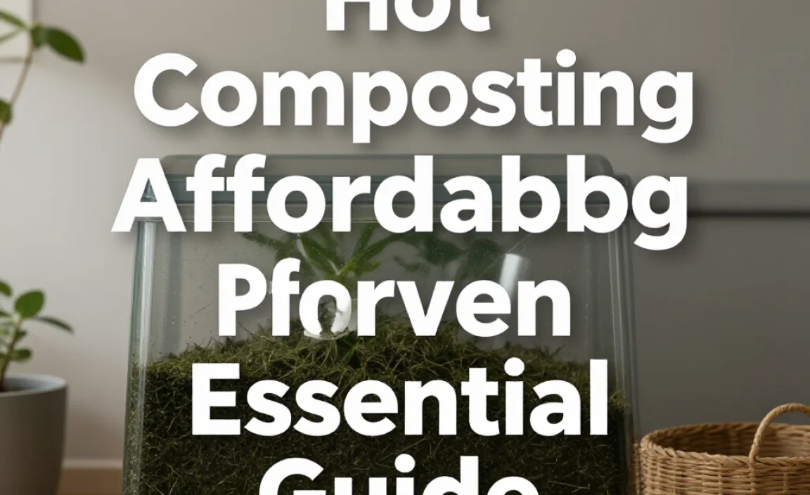 Hot Composting Affordable: Proven Essential Guide