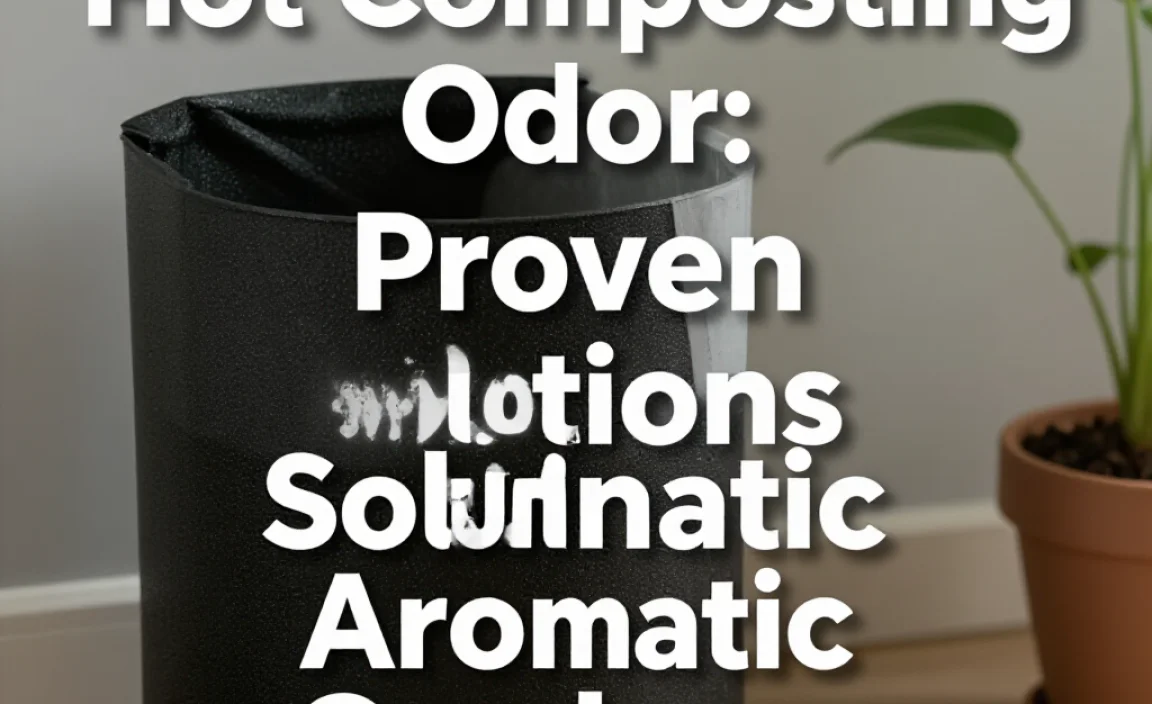 Hot Composting Odor: Proven Solutions For Aromatic Gardens