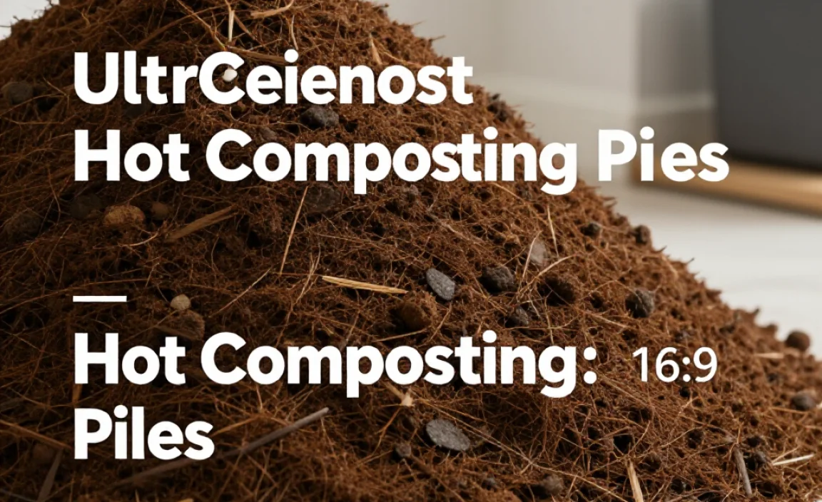 Hot Composting Piles