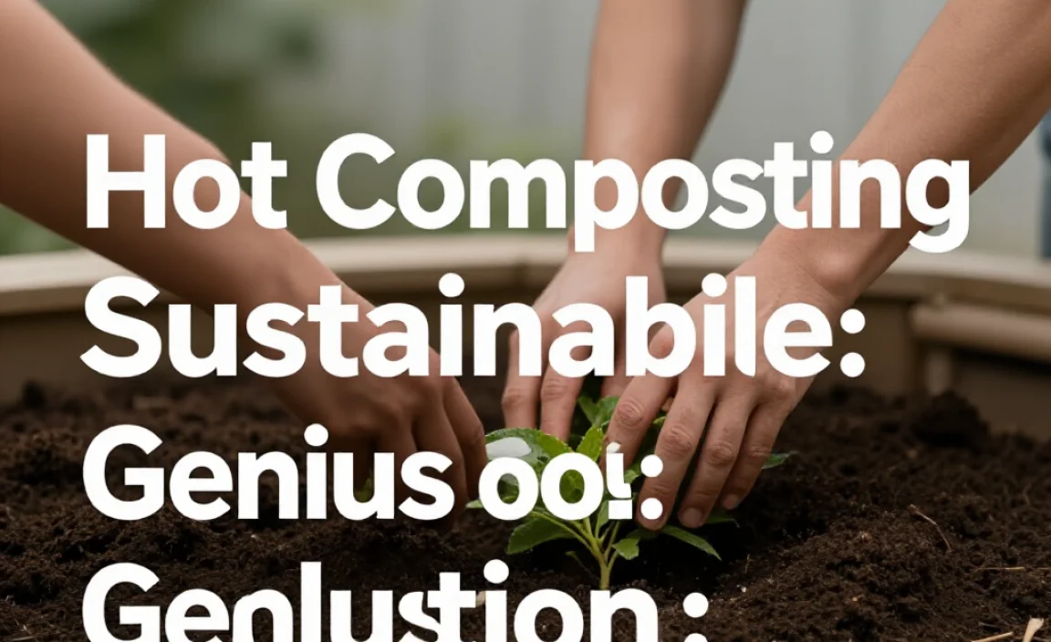 Hot Composting Sustainable: Genius Solutions