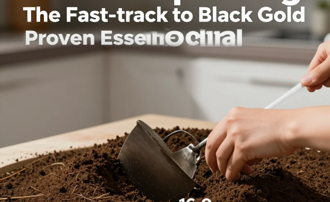 Hot Composting: The Fast-Track to Black Gold