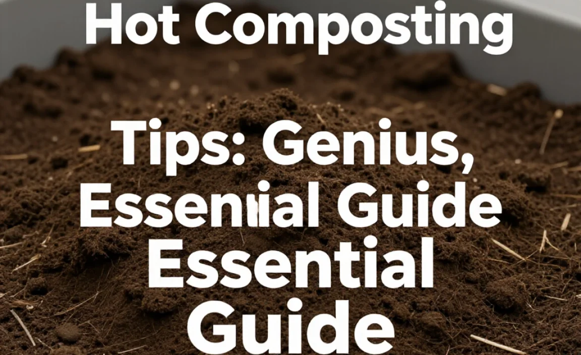 Hot Composting Tips: Genius, Essential Guide