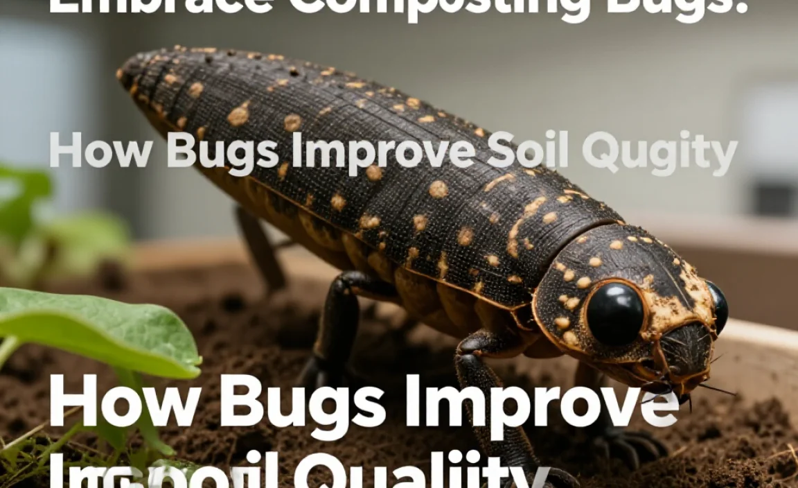 How Bugs Improve Soil Quality