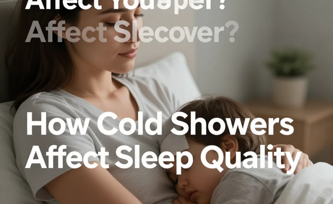 How Cold Showers Affect Sleep Quality