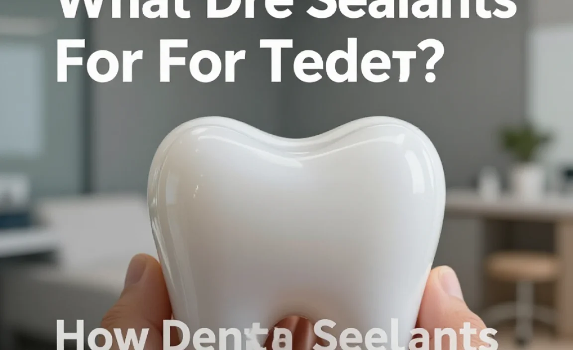 How Dental Sealants Are Applied