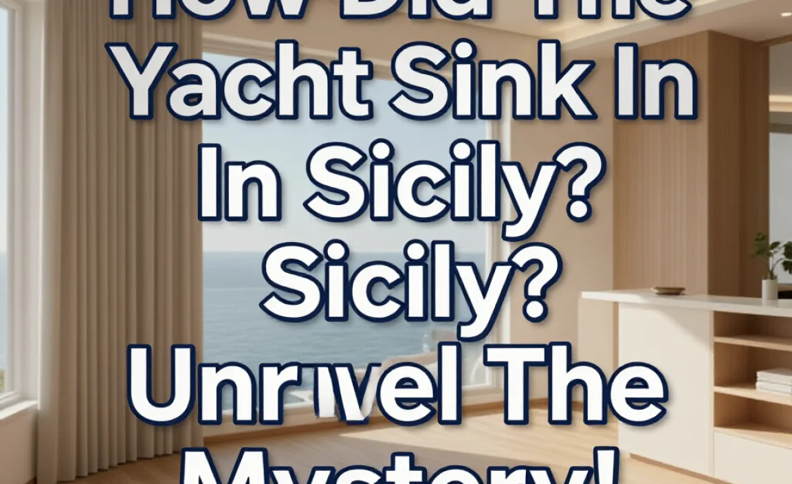 How Did The Yacht Sink In Sicily? Unravel The Mystery!