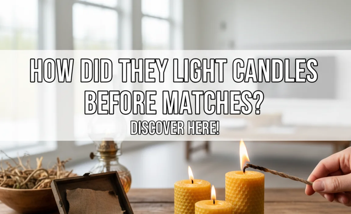How Did They Light Candles Before Matches? Discover Here!