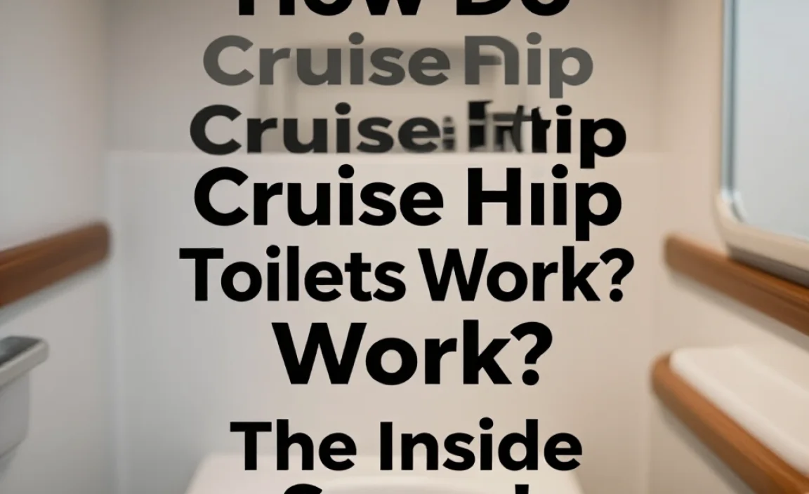 How Do Cruise Ship Toilets Work? The Inside Scoop!
