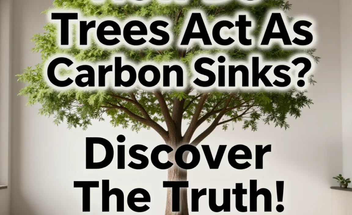 How Do Trees Act As Carbon Sinks? Discover The Truth!