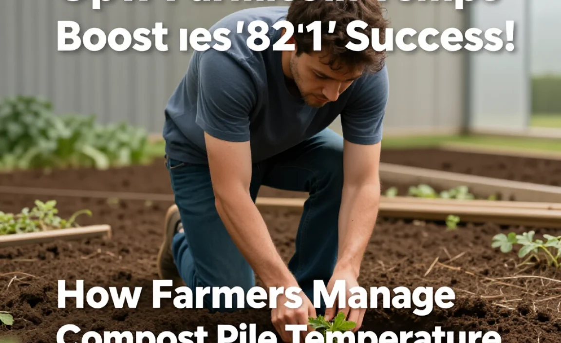 How Farmers Manage Compost Pile Temperature