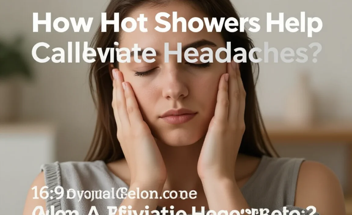 How Hot Showers Can Alleviate Headaches