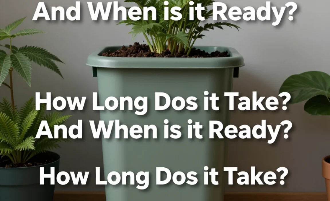 How Long Does it Take? And When is it Ready?