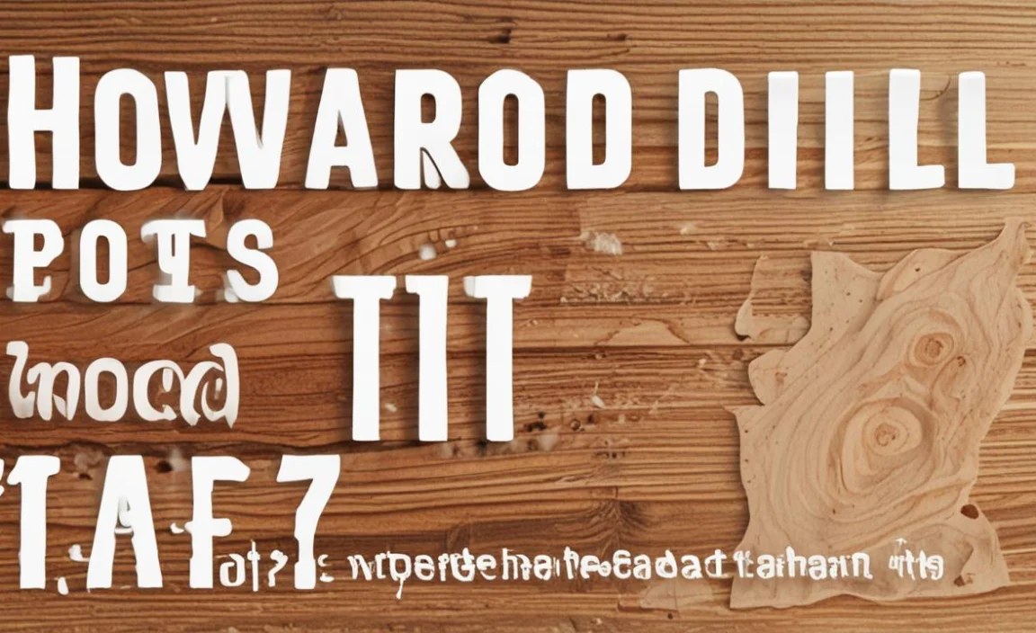 How Long Does It Take Wood Filler to Dry? Secret Tips