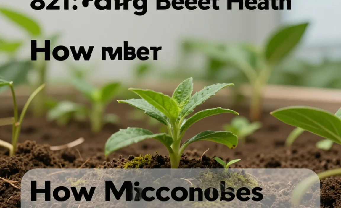 How Microbes Improve Soil Health