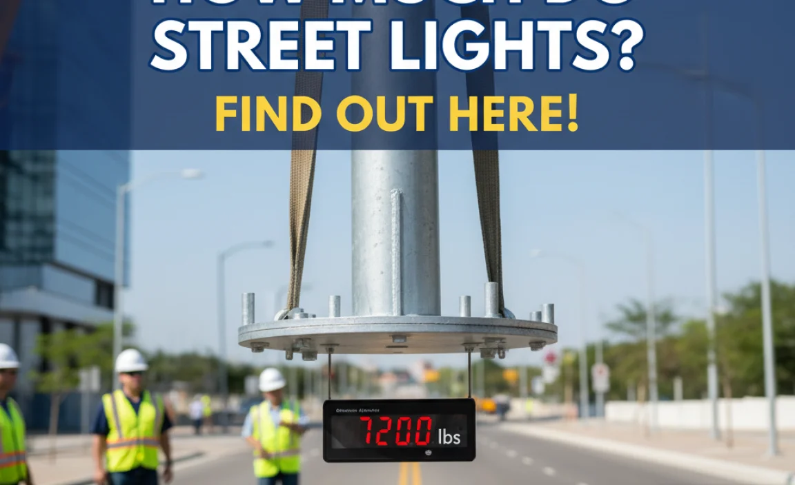 How Much Do Street Lights Weigh? Find Out Here!