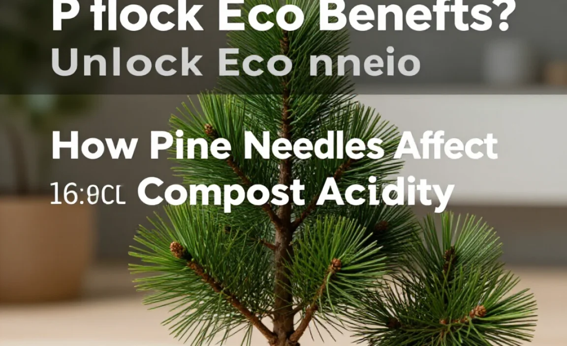 How Pine Needles Affect Compost Acidity