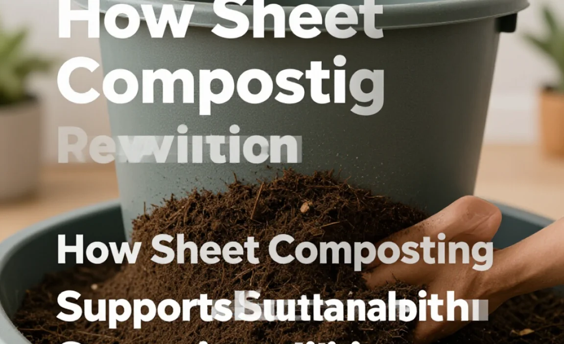How Sheet Composting Supports Sustainability