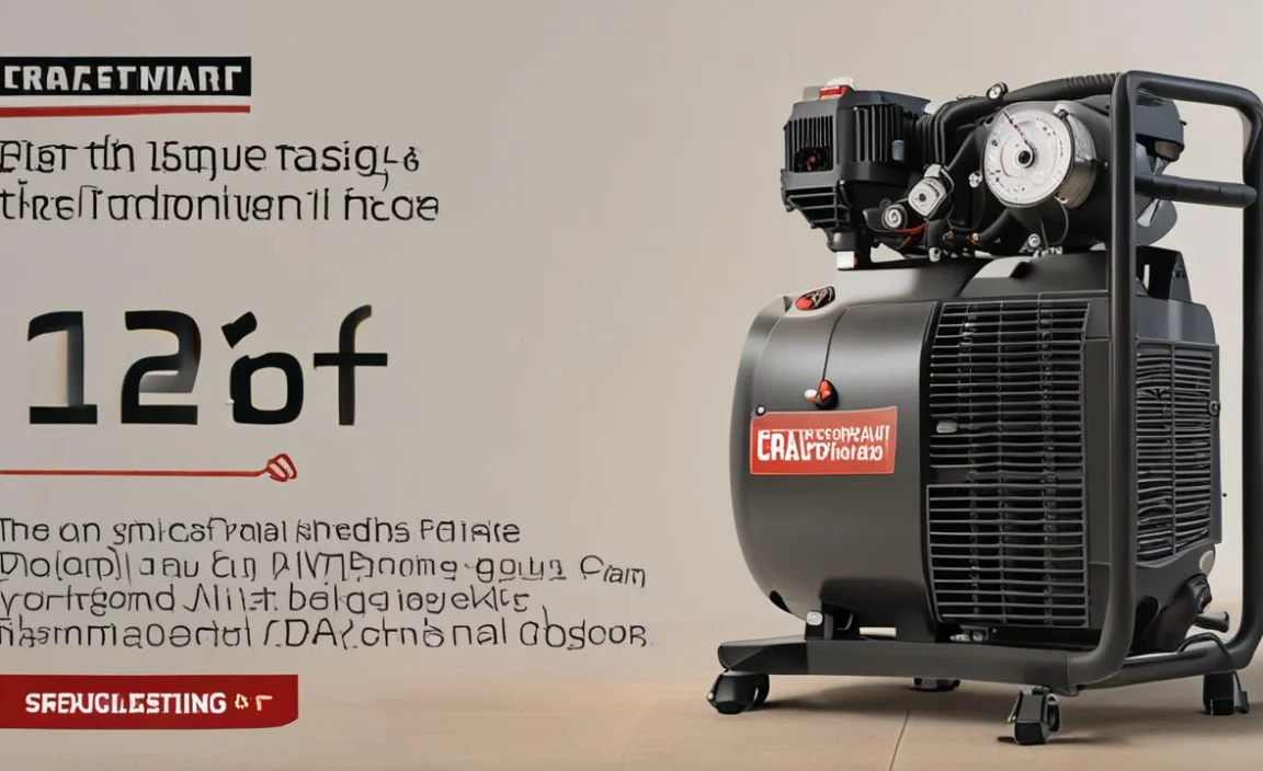 How The 12 Gallon Craftsman Air Compressor Can Boost Your Productivity