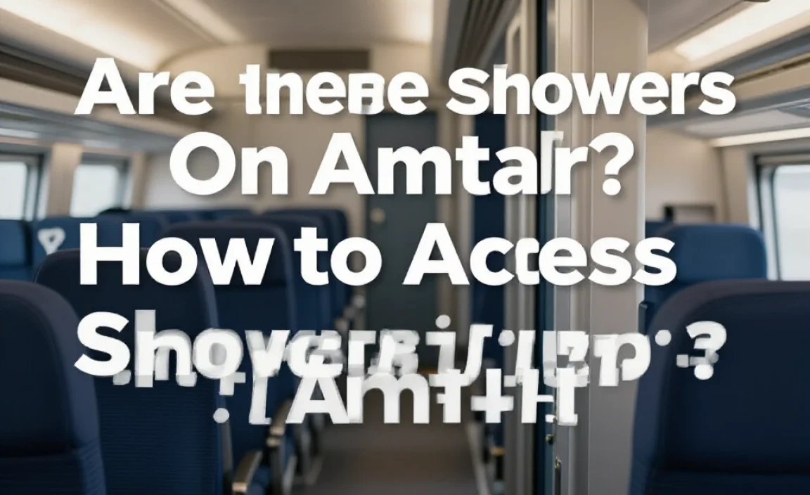 How to Access Showers on Amtrak