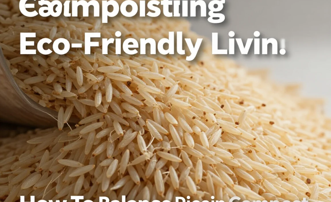 How To Balance Rice in Compost