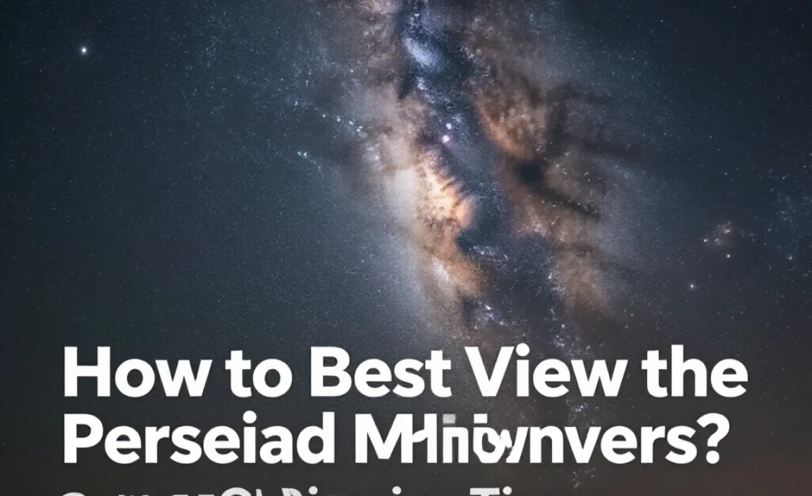 How to Best View the Perseid Meteor Showers