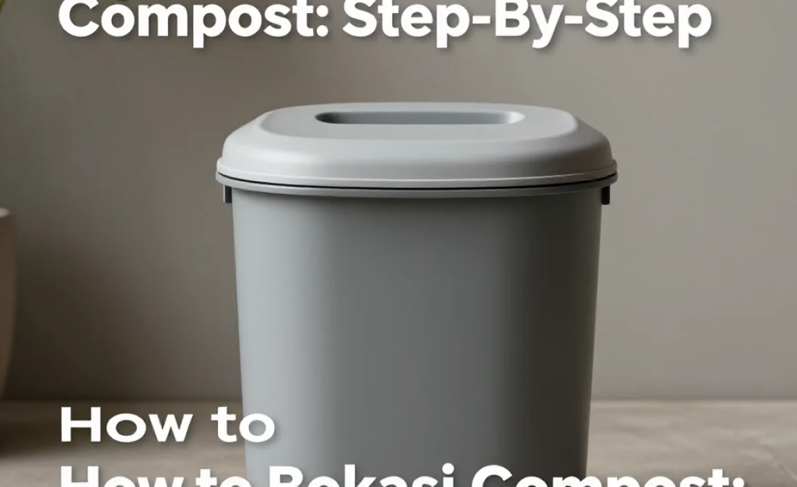 How to Bokashi Compost: Step-by-Step