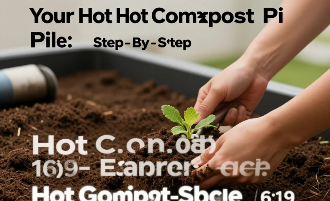 How to Build and Maintain Your Hot Compost Pile: Step-by-Step