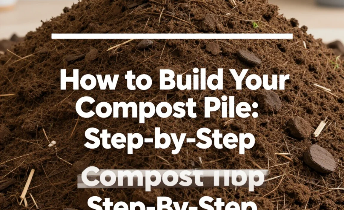 How to Build Your Compost Pile: Step-by-Step