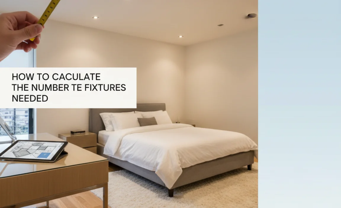 How to Calculate the Number of Fixtures Needed