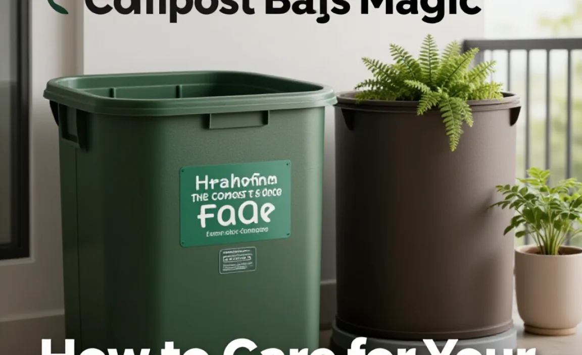 How to Care for Your Compost Bag?