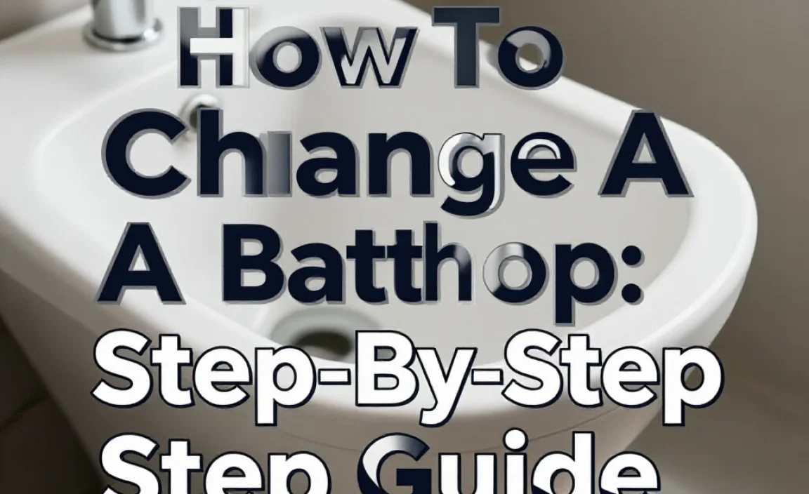 How To Change A Bathtub: Step-By-Step Guide