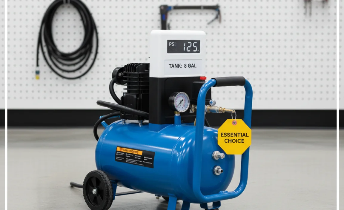 How to Choose the Best Single-Stage 8 Gallon Air Compressor for You