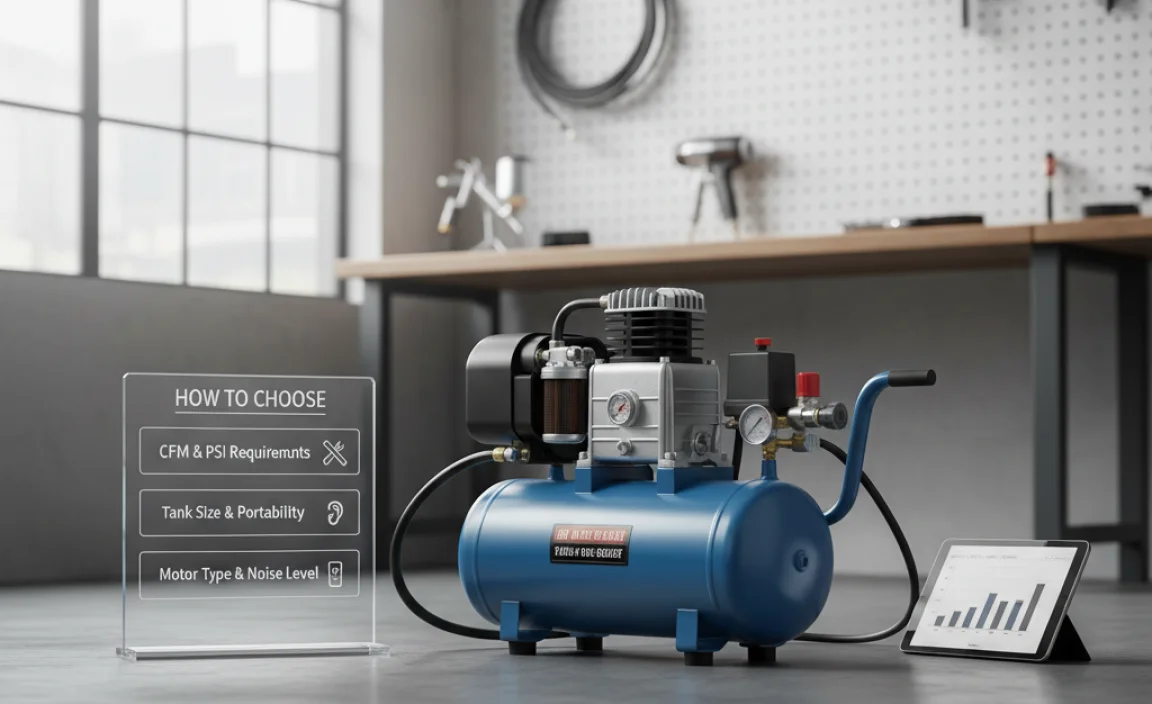 How to Choose the Right Best Two-Stage 10 Gallon Air Compressor for Your Needs