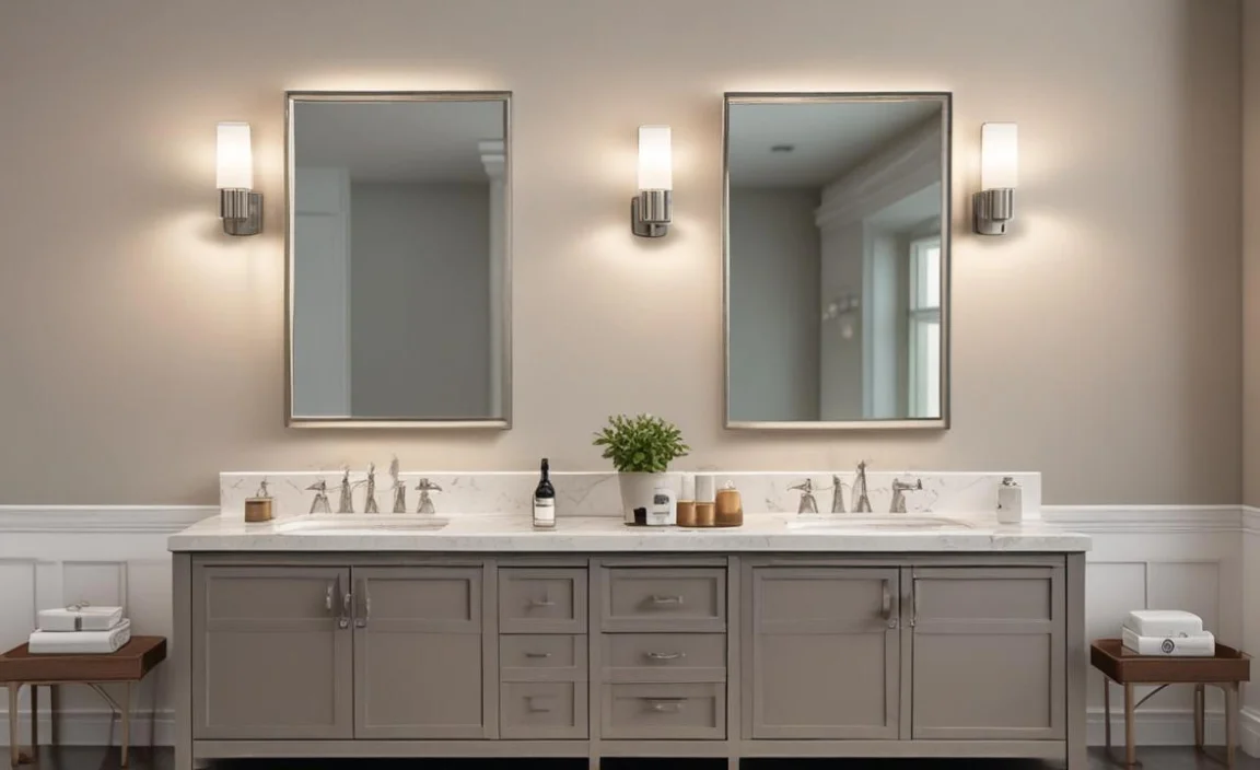 How to Choose the Right Brushed Nickel Sconces for Your Bathroom