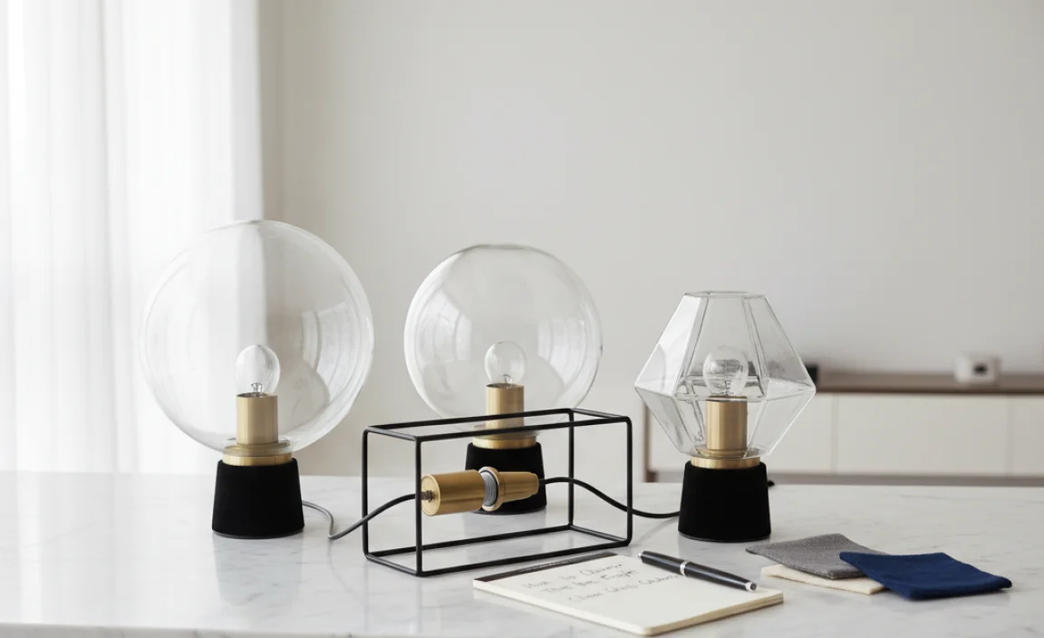 How to Choose the Right Clear Glass Globes