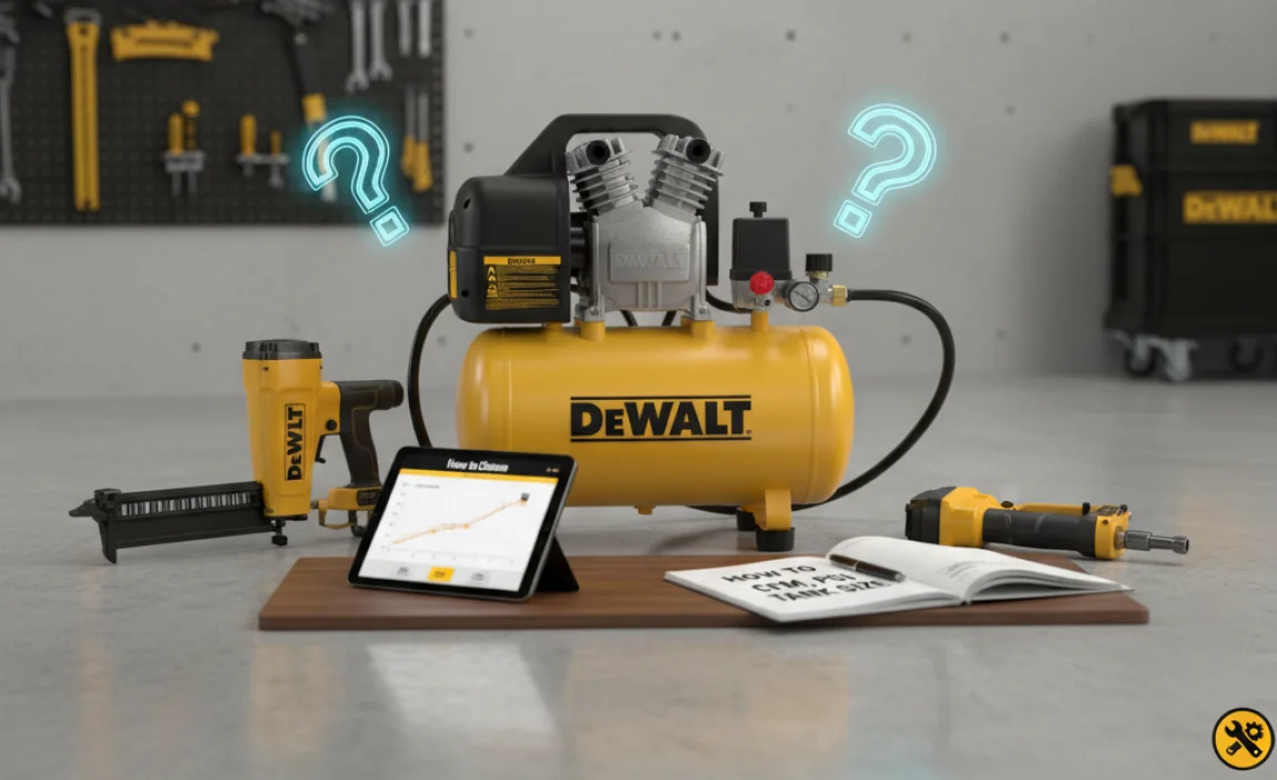How to Choose the Right DeWalt Pancake Compressor for You
