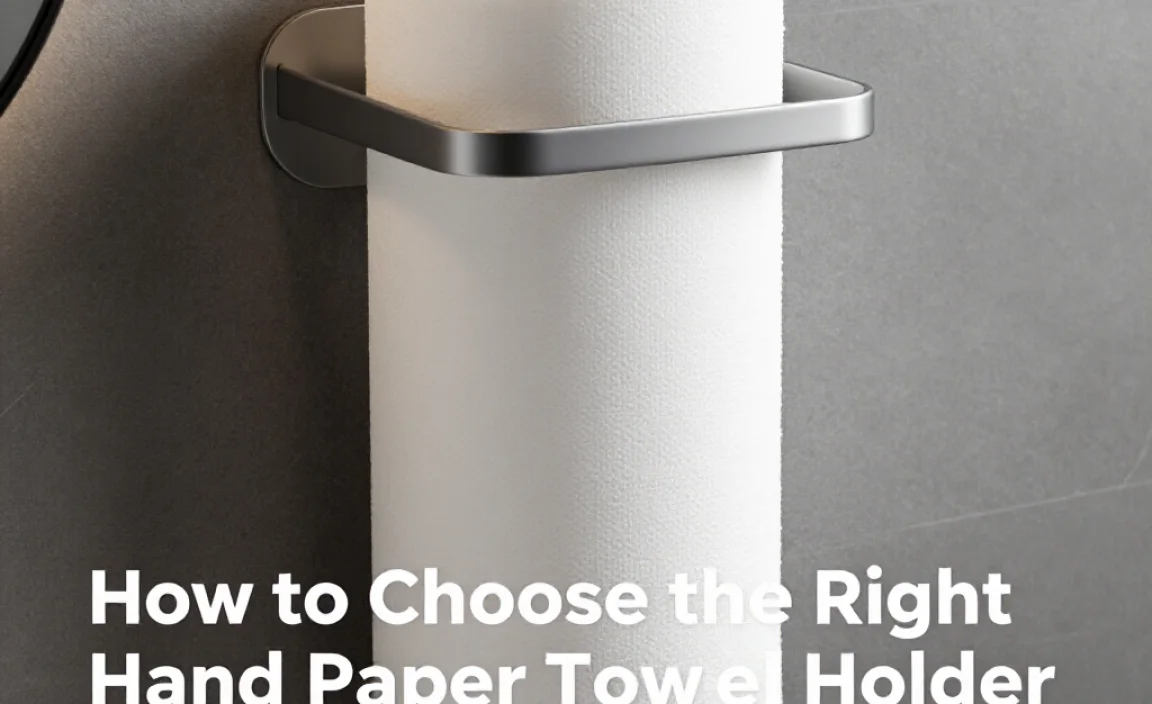 How to Choose the Right Hand Paper Towel Holder