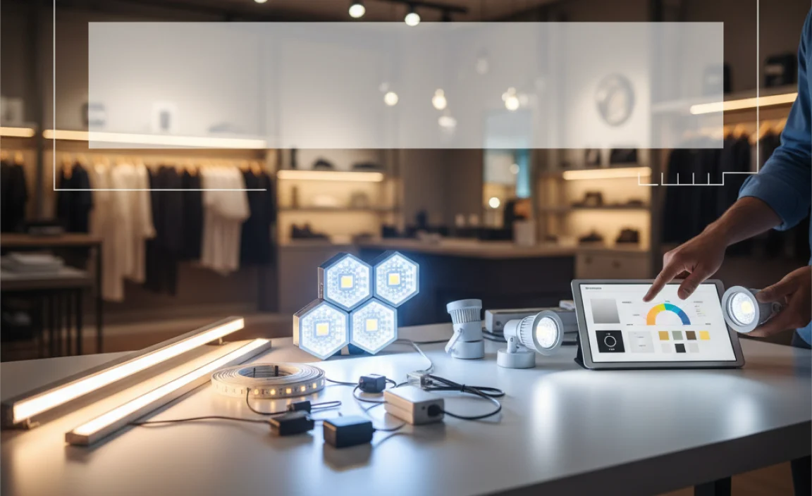 How to Choose the Right LED Lights for Your Shop