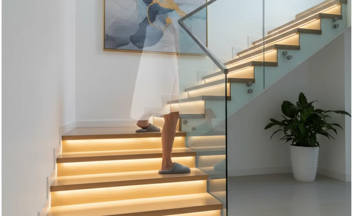 How to Choose the Right Motion Activated Lights for Your Stairs