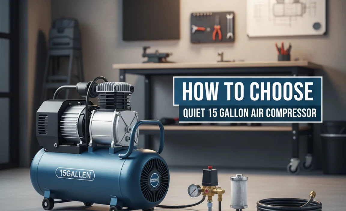 How to Choose the Right Quiet 15 Gallon Air Compressor for You