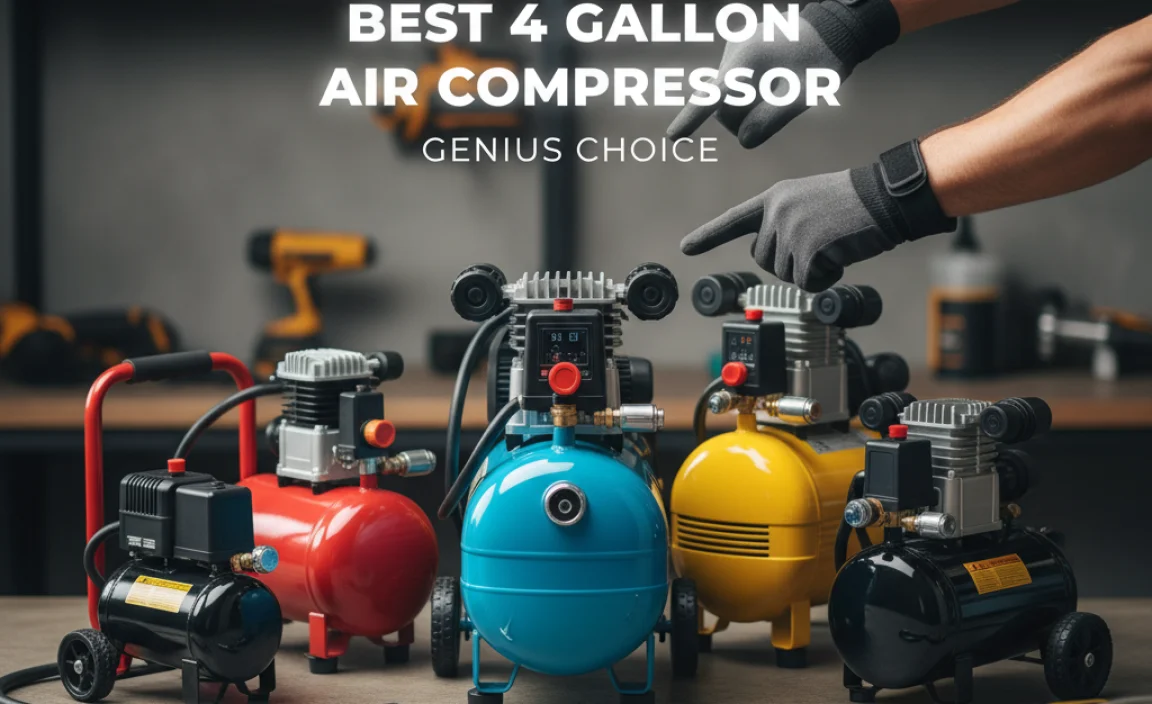 How to Choose YOUR Best 4 Gallon Air Compressor