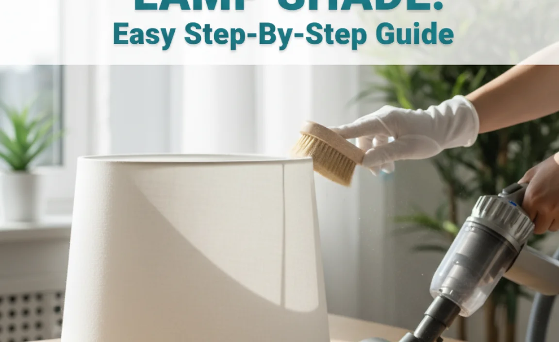 How To Clean A Lamp Shade: Easy Step-By-Step Guide