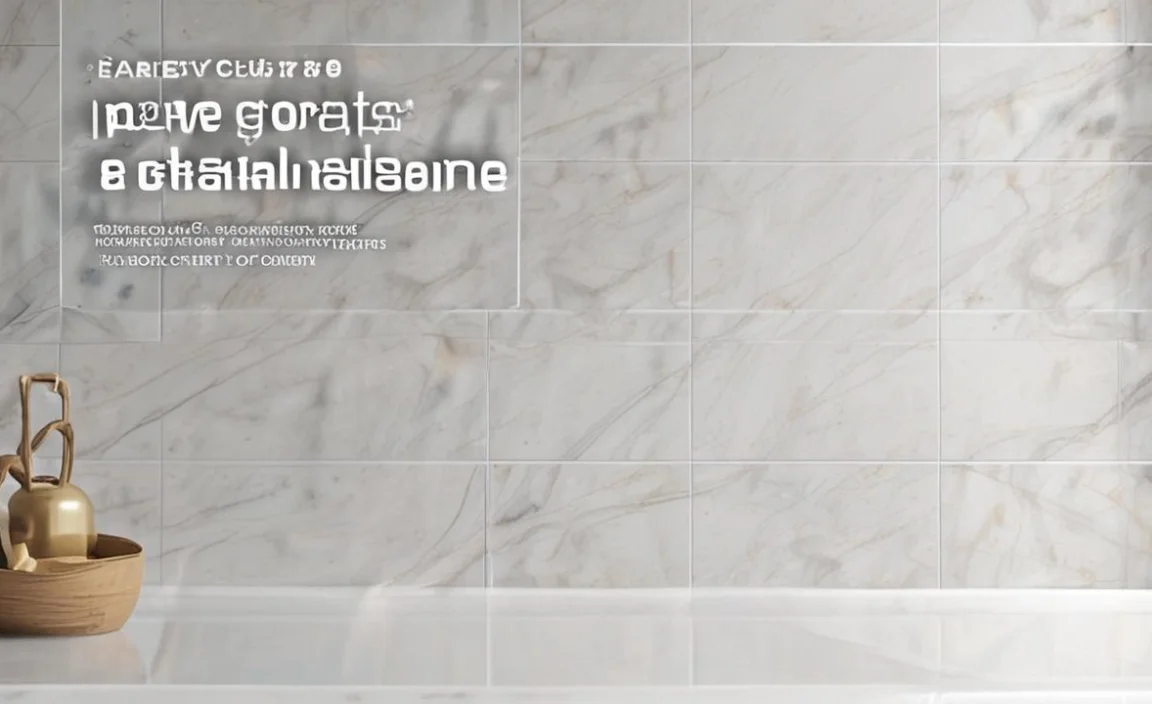 How to Clean Grout Marble Tile: Easy Steps!