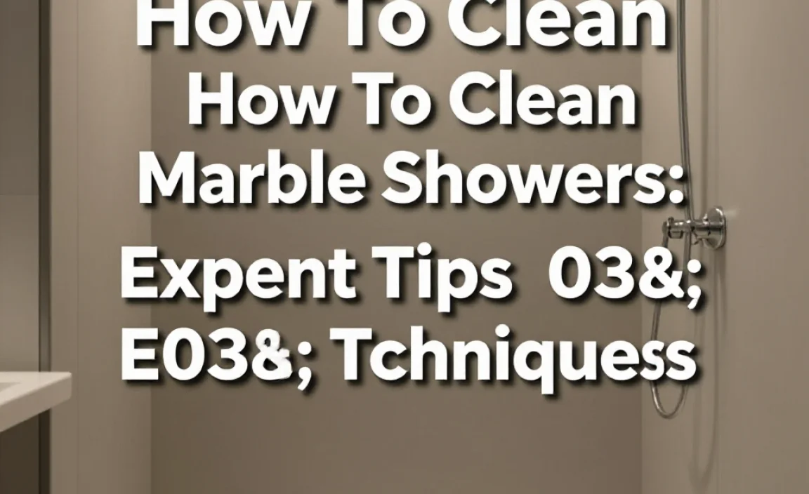 How To Clean Marble Showers: Expert Tips & Techniques
