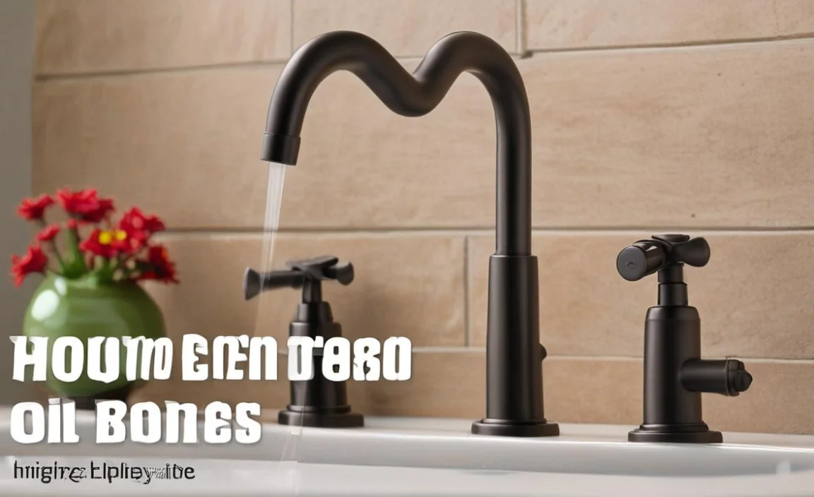How to Clean Oil Rubbed Bronze Faucets Easily
