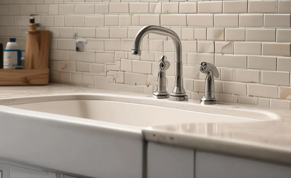 How to Clean Up After Caulking a Sink