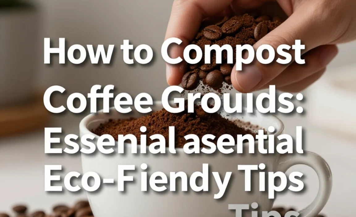 How to Compost Coffee Grounds: Essential Eco-Friendly Tips