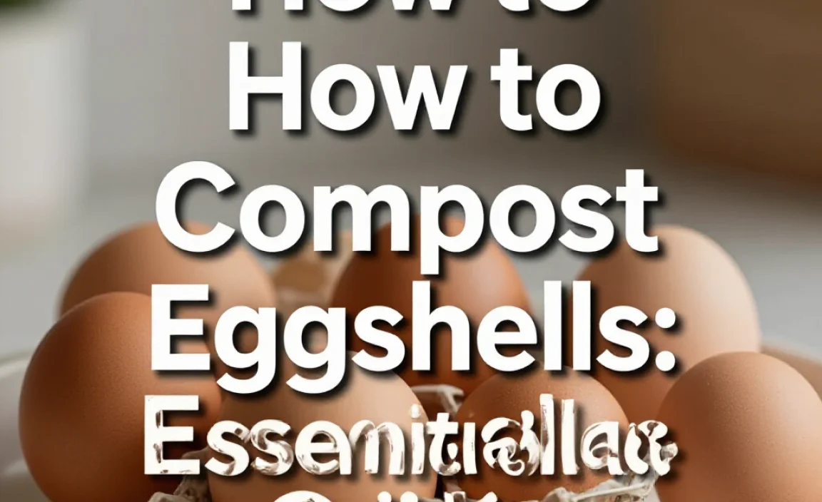 How to Compost Eggshells: Essential Guide