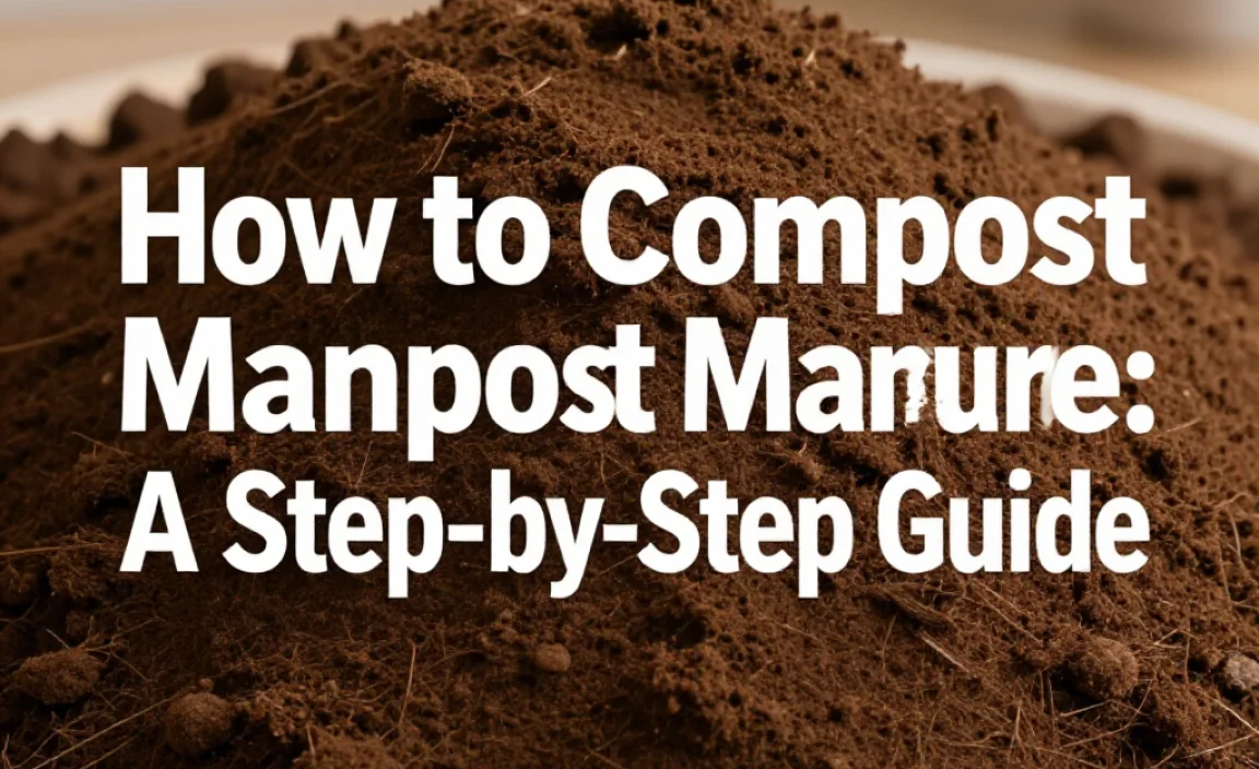 How to Compost Manure: A Step-by-Step Guide